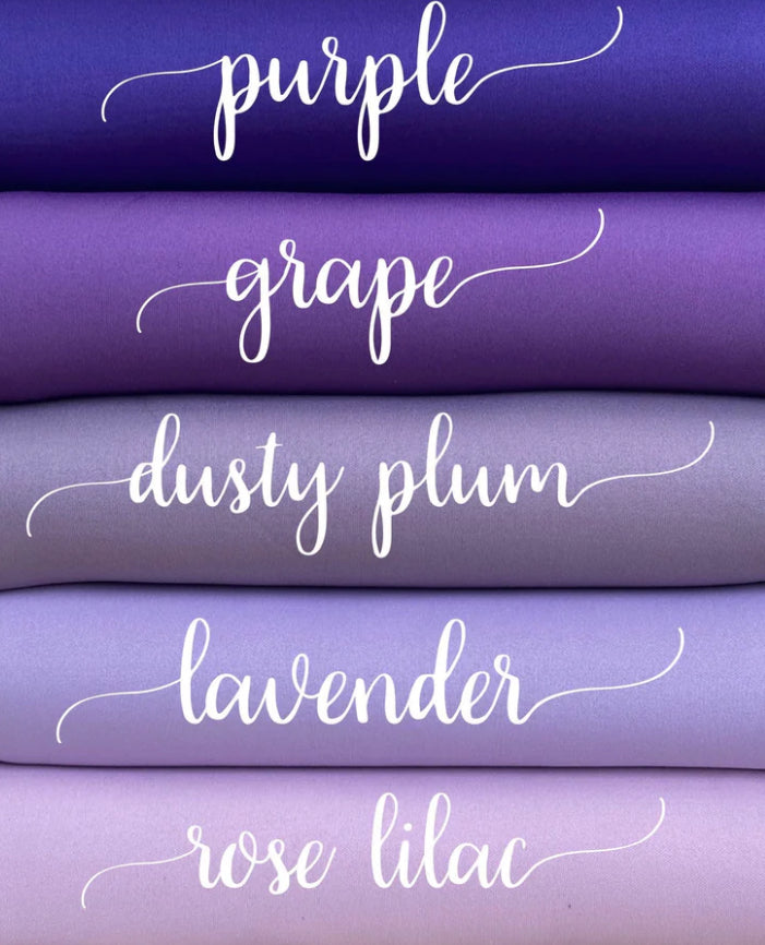 Purple Scuba Bows