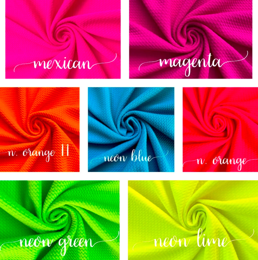 Neon Bullet Bows