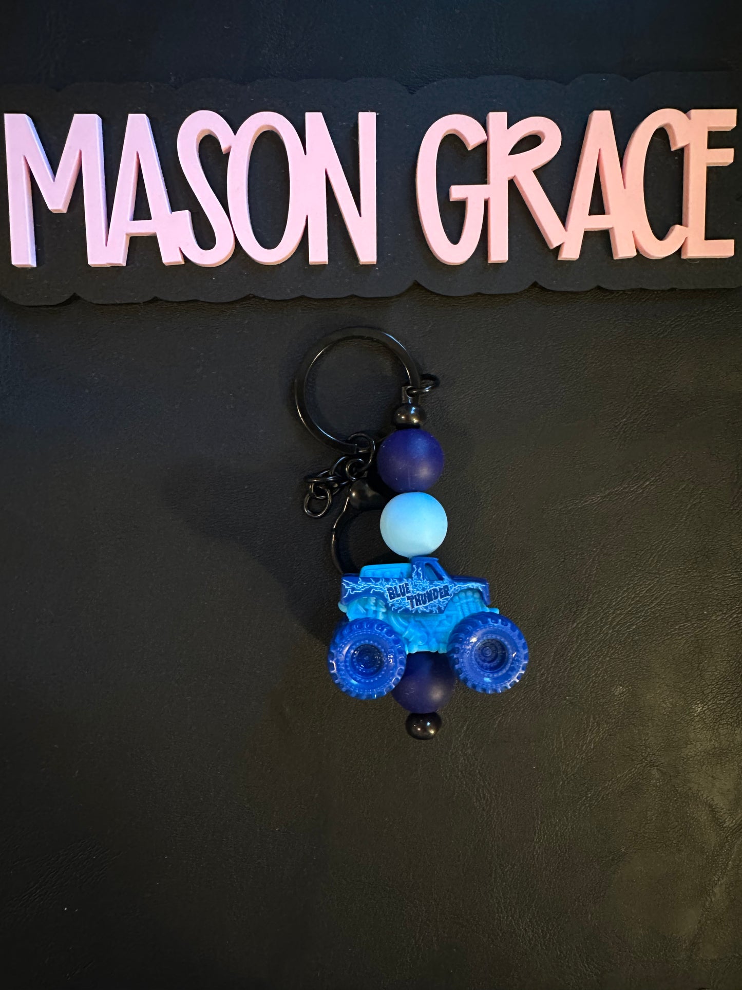Blue Thunder Keychain