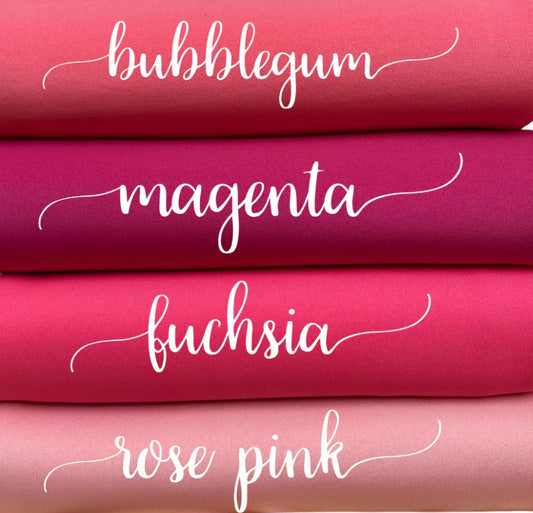 Pink Scuba Bows