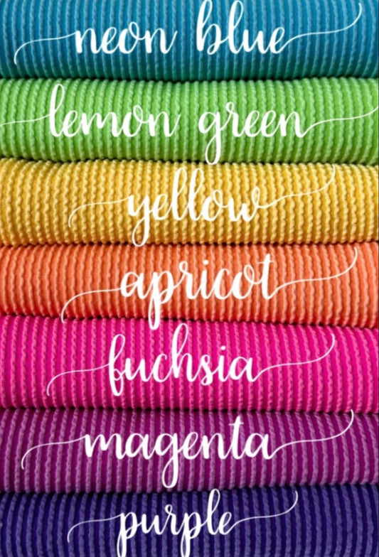 Bright Waved Bows