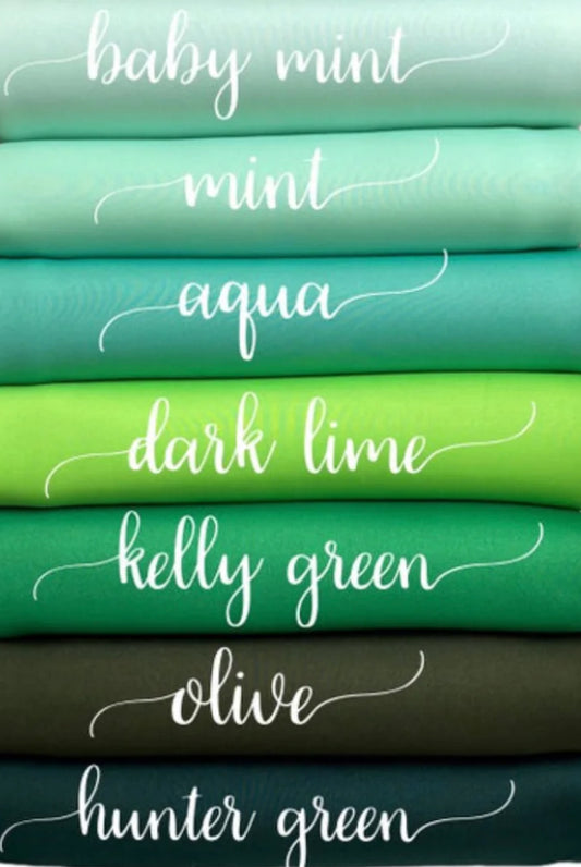 Green Scuba Bows