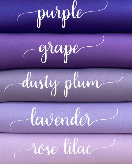 Purple Scuba Bows